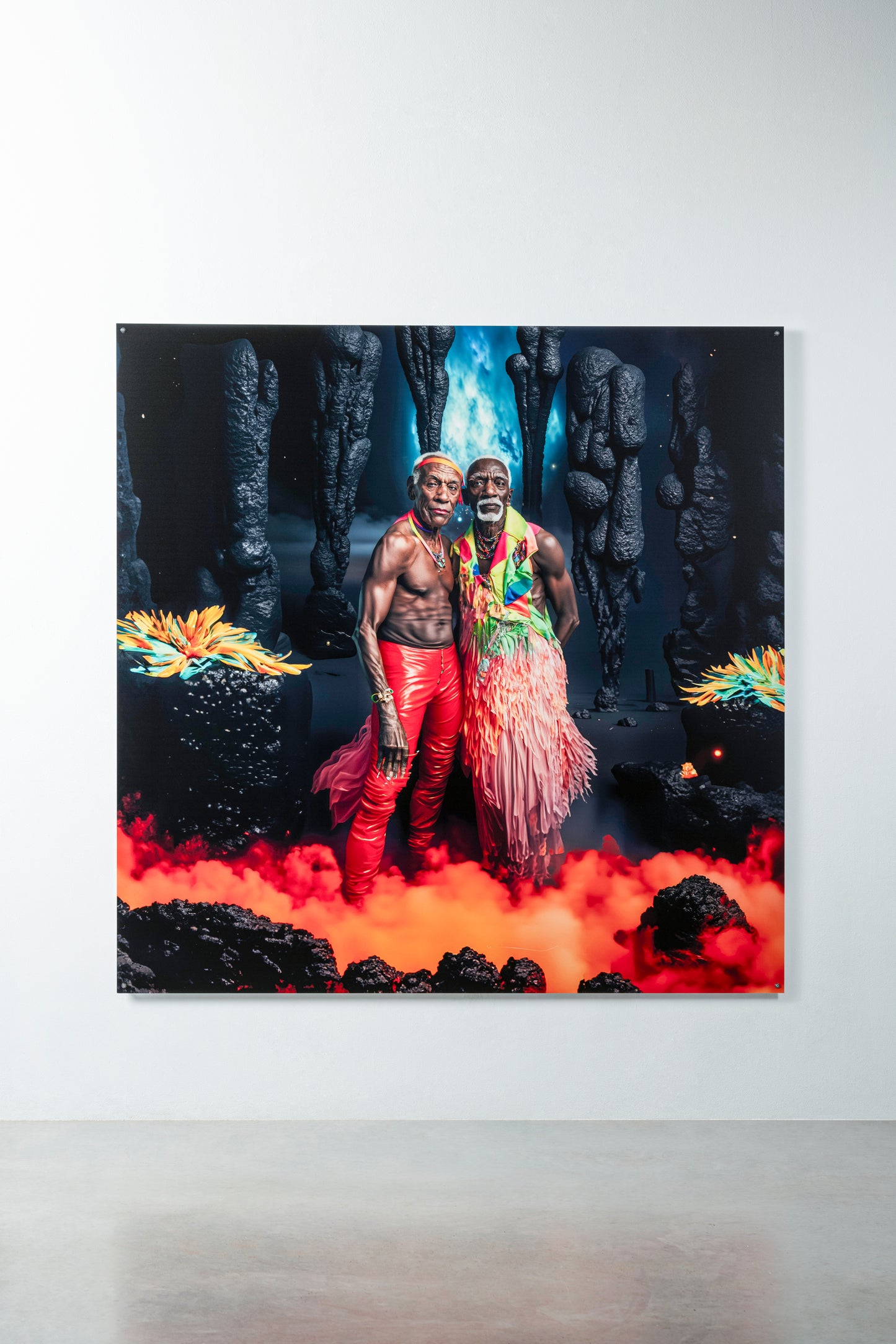 Robert & Lux Art Print