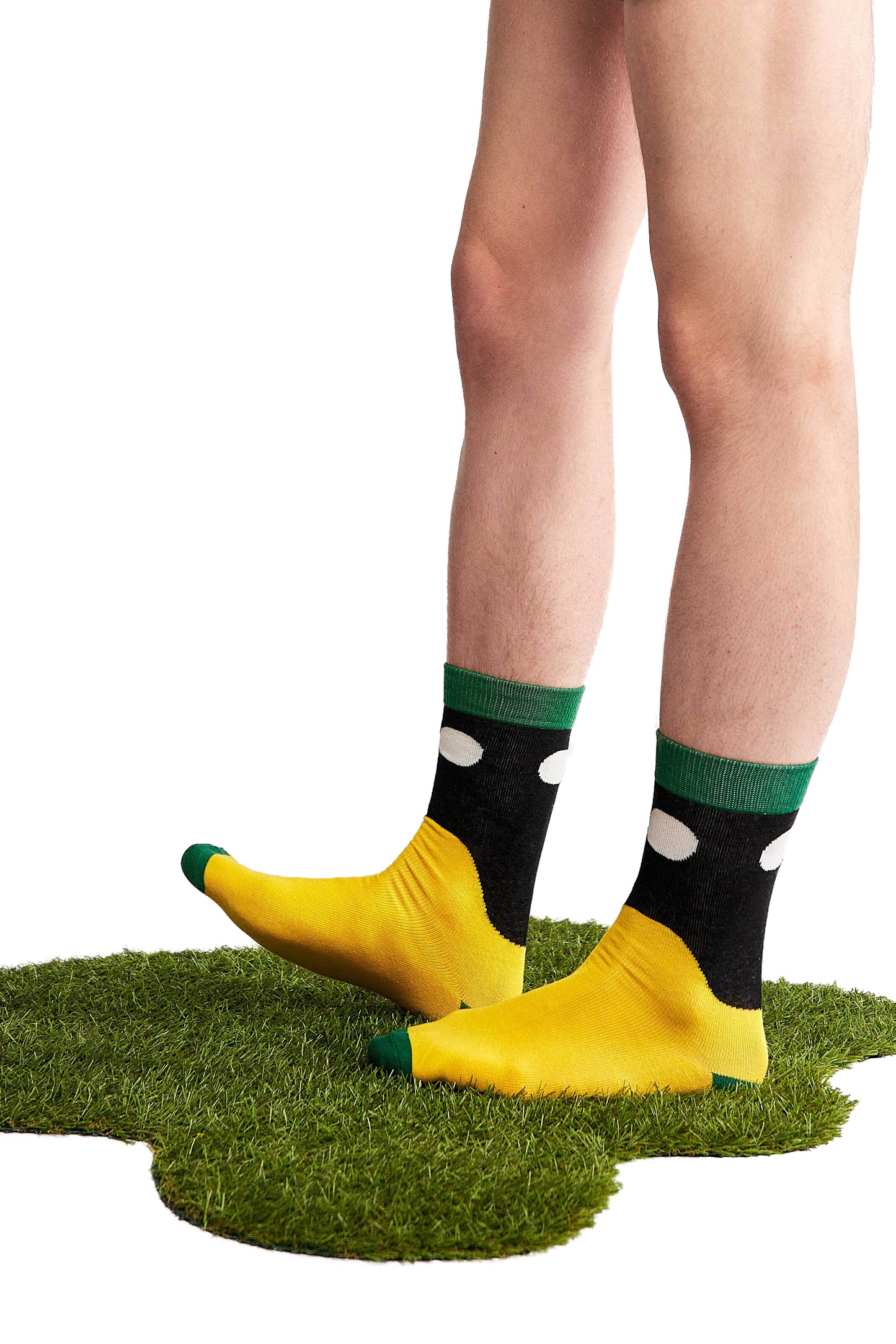 Ellen black waves socks