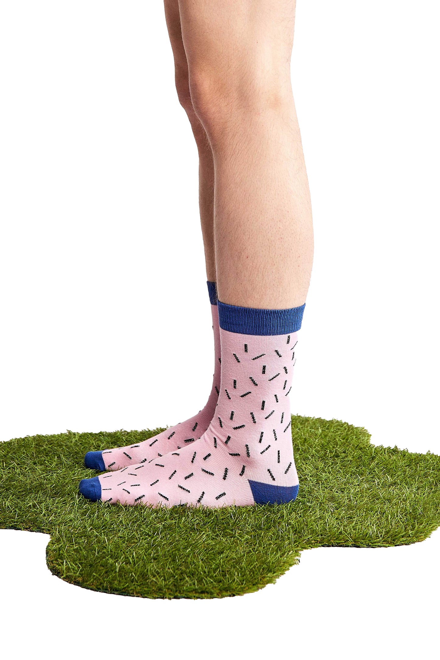 Maureen pink sprinkles socks