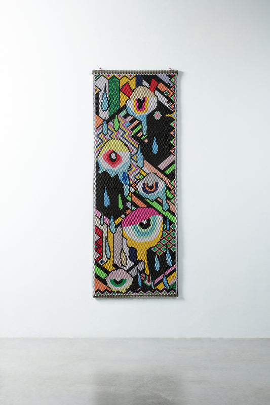 Annapurna Eyes B Wall Carpet