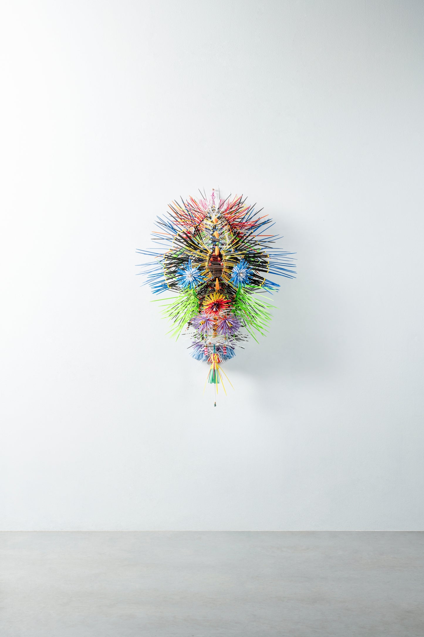 Colorful flowers Wall Totem