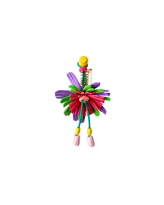 Spirea Flower Brooch
