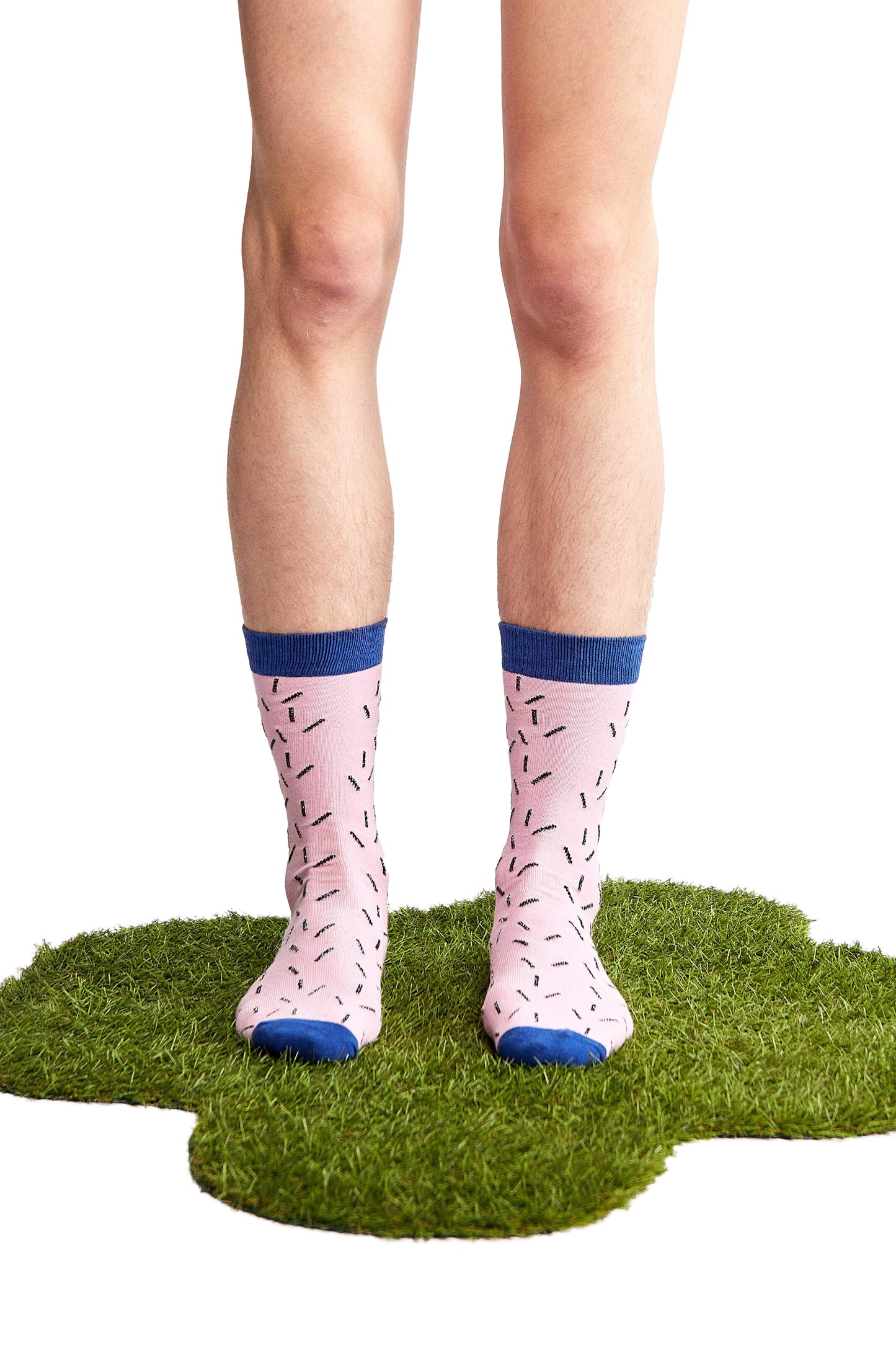 Maureen pink sprinkles socks