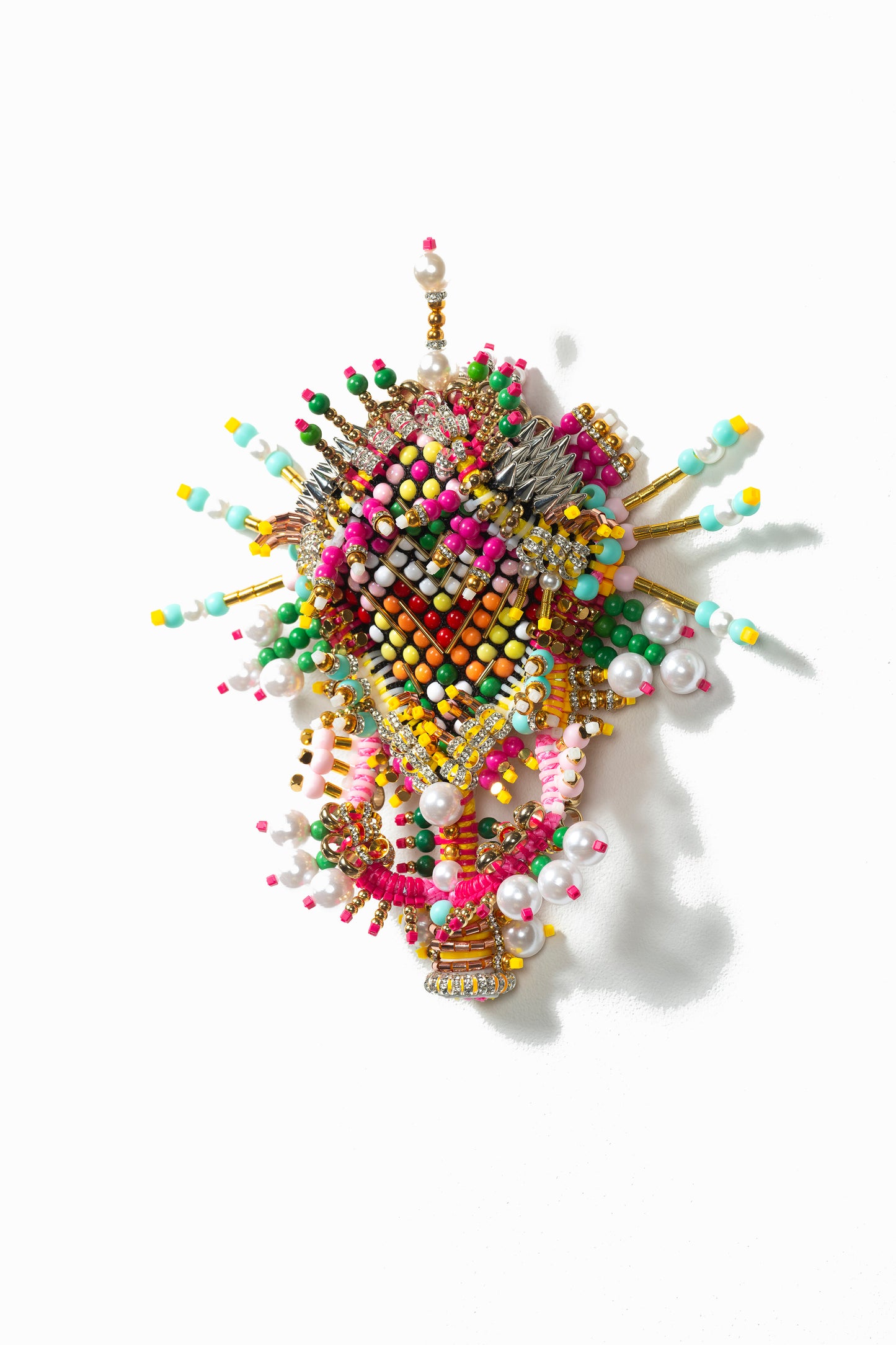 Rheno Beetle Wall Jewel