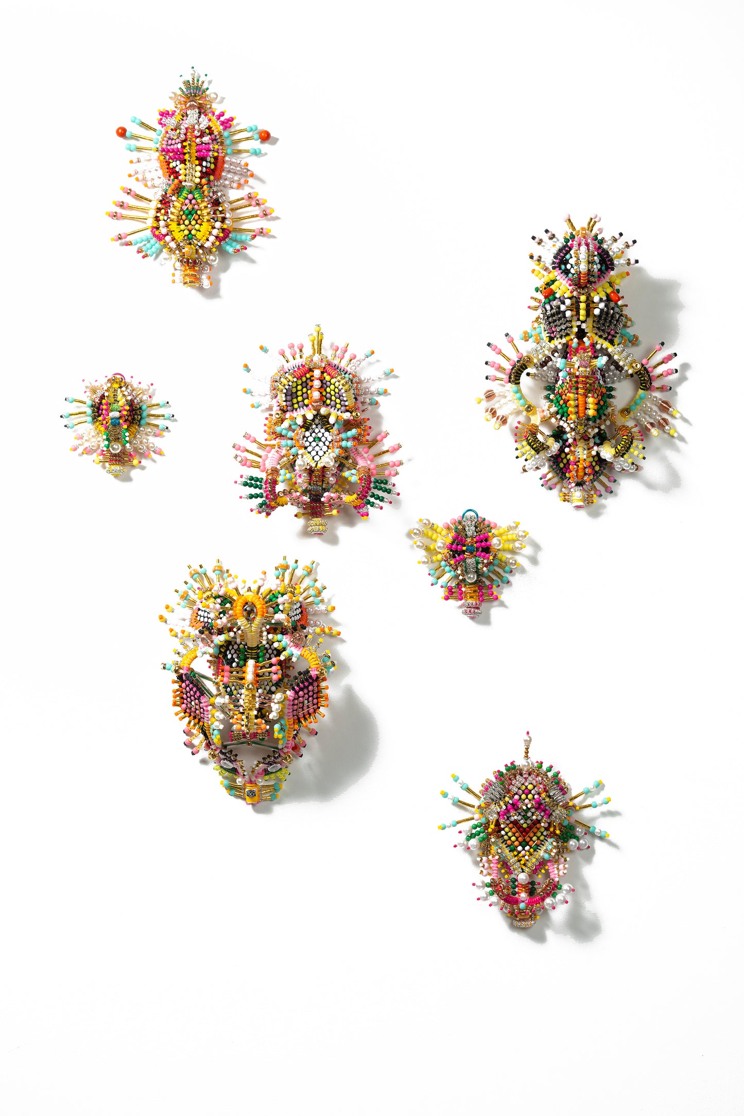 Rheno Beetle Wall Jewel