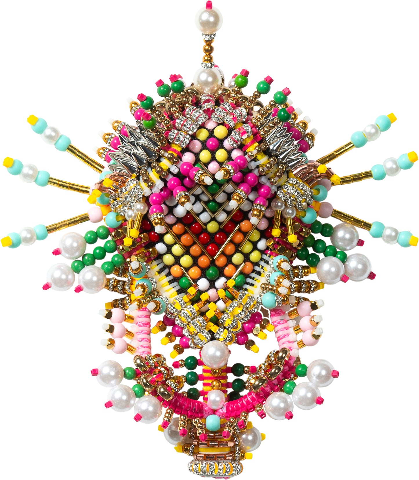 Rheno Beetle Wall Jewel