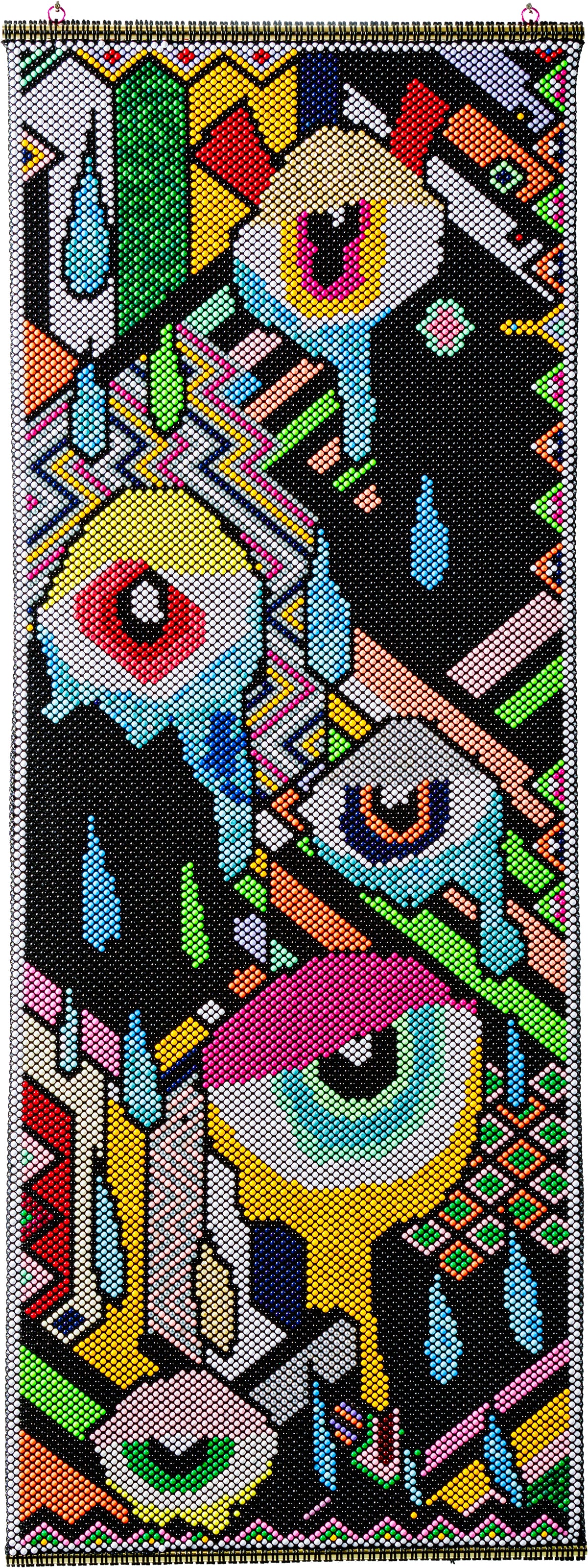 Annapurna Eyes B Wall Carpet