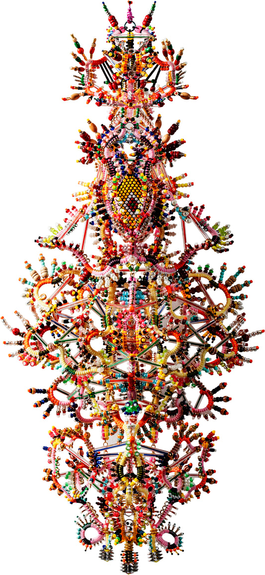 Double Rainbow Wall Totem